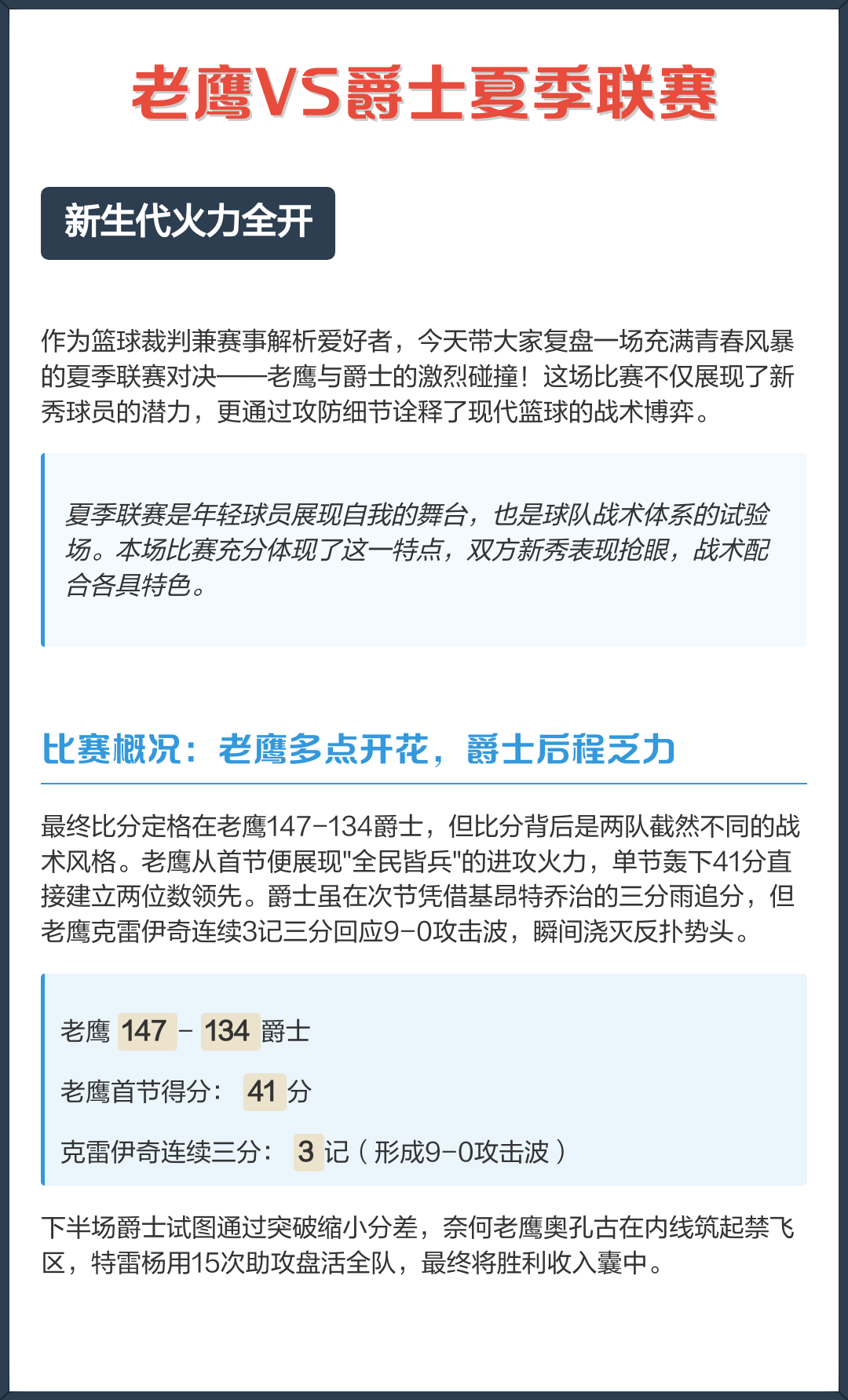 老鹰队外线火力全开,战胜公牛队提前取得胜利 老鹰队外线火力全开,战胜公牛队提前取得胜利